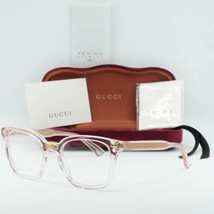 GUCCI GG0184O 013 Pink Eyeglasses New Authentic - £175.45 GBP