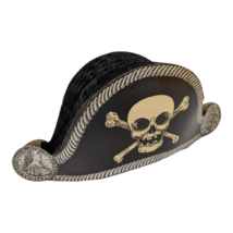 Vintage Halloween PIRATE PARTY HAT! Admiral hat very cool! 1940&#39;s - £15.81 GBP