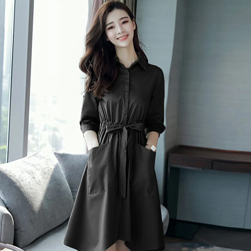 s Medium Long Windbreaker  Summer New Large Dress Korean Version Thin Spring And - £93.91 GBP