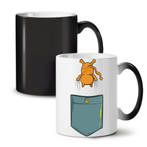 Cute Cat Pocket Funny NEW Colour Changing Tea Coffee Mug 11 oz | Wellcoda - £15.81 GBP