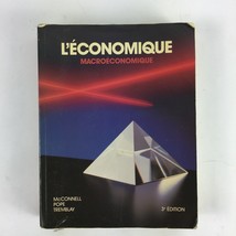 L&#39;economique Macroeconomique McConnell Pope Tremblay 3rd Edition - £6.28 GBP
