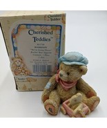 Enesco Cherished Teddies 911739 Harrison We&#39;re Going Places 1992 Figurine - $186.04 MXN