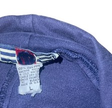 Vintage ACE USA Sweatpants L Navy Red 15 Drawstring Wide Leg image 6