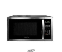 Farberware Classic 1.1 Cubic Ft Microwave Oven Stainless Steel Black Silver - £127.07 GBP