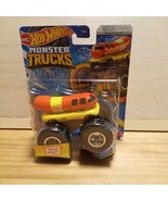 Hot Wheels Weinermobile Monster Truck NEW Oscar Meyer Snack Pack 2022 SE... - $38.94