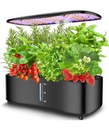 Large Tank Hydroponics Growing System 12 Pods, Herb Garden Kit Indoor wi... - $175.79 CAD