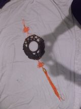 Chinese Hanging Decoration Wall Red Maroon Tassels Unbranded Gold medium... - $9.98