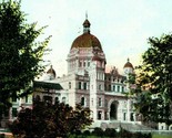 Vtg Postcard 1907 View of Parliament Buildings - Victoria BC Canada - £7.99 GBP