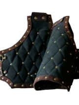 Baumwolle Arm Schutz Gepolstert Armschienen Medieval Renaissance Kostüm Sca Larp - £45.09 GBP