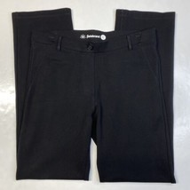 Betabrand Straight Dress Pant Yoga Pants Large Black Pull On Ponte Stretch EUC - £18.06 GBP