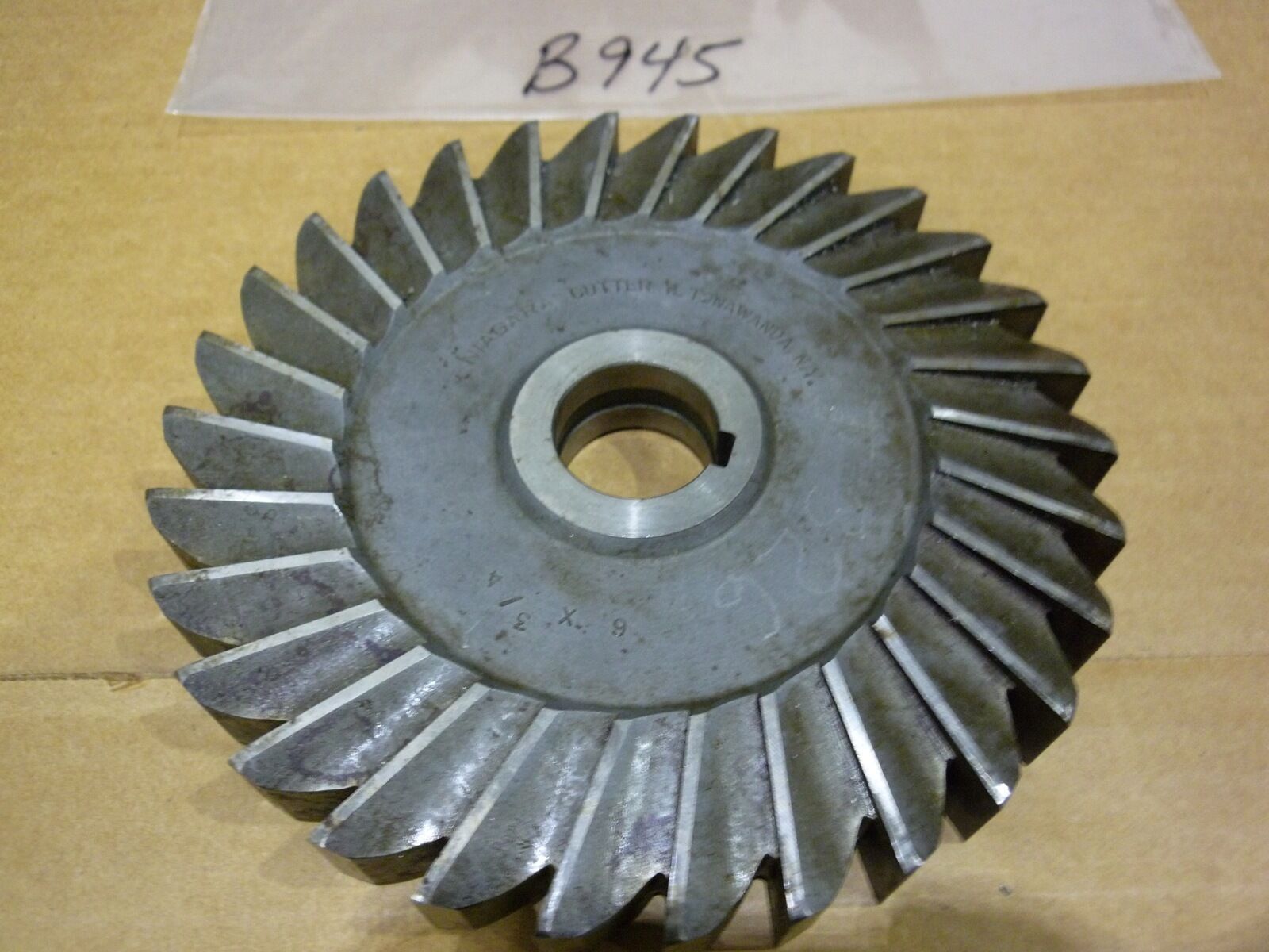 NIAGARA 6&quot; x 3/4&quot; x 1&quot; Milling Cutter (NOS) - $55.00