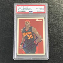 2009-10 Bowman Basketball #25 Corey Maggette Signed Card AUTO PSA Slabbed Warrio - £48.10 GBP