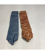 Set Of 2 J. Crew Handmade Men’s 100% Silk Neck Ties - €16,90 EUR