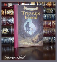 Treasure Island by Robert Louis Stevenson Illustrated Hardcover Gift Edition - £10.60 GBP