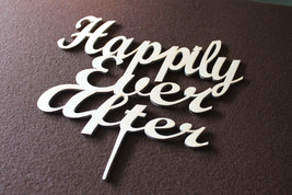 Custom Happily Ever After Cake Topper -Anniversary Cake Topper Handmade ... - $12.66