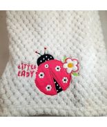 Zak &amp; Zoey Little Lady baby Blanket Ladybug Flower Pink lady bug waffle ... - €25,76 EUR
