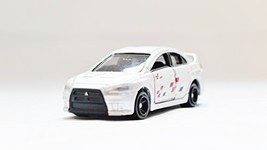 Takara Tomy Tomica Toys Rus Exclusive Mitsubishi Lancer Evolution X Ralliart 3rd - £21.13 GBP