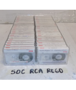 LOT 50 RCA 60 Cassette Tapes USED - $44.08