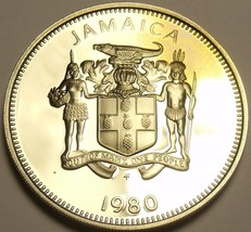 Rare Proof Jamaica 1980 10 Cents~Only 2,688 Minted~Butterfly~Free Shipping - £6.90 GBP