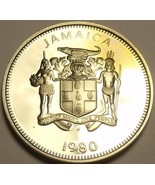 Rare Proof Jamaica 1980 10 Cents~Only 2,688 Minted~Butterfly~Free Shipping - £6.89 GBP