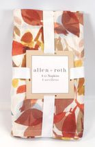 Allen + Roth 4-Pack Multi Polyester Napkins Colorful Leaf-Print 18"X18" ... - $9.50