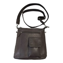 Gun Tote’n Mamas Concealed Carry Brown Faux Leather Crossbody Bag – 2012 – Adjus - $68.00