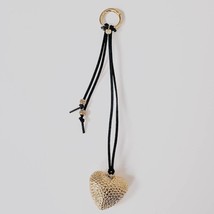 With Love Heart Bag Charms Gold - $17.82