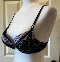 Victoria’s Secret Bombshell Plunge 34A Padded Wire Lace Padded Bra Sf - £15.54 GBP