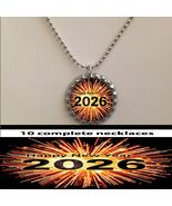 Happy New Year 2026  necklaces necklace party favors  friends gifts all ... - $12.55