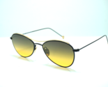 NEW AUTHENTIC NATALIE BLANC JOHANNA C288 GOLG/MT BLACK SUNGLASSES - $179.99