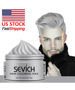 Temporary Hair Color Wax Men Diy Mud One time Molding Paste Dye Cream Ge... - €13,98 EUR