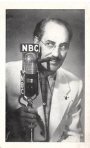 VINTAGE 1955 Groucho Marx NBC You Bet Your Life Postcard - £155.54 GBP