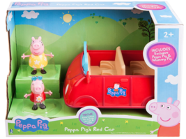 Peppa Pig Red Car: Includes exclusive Peppa and Mummy 3” Figures - £27.52 GBP