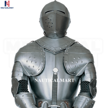 NauticalMart Medieval Full Suit Of Armor Traditional Knight Costume Halloween Su - £864.50 GBP