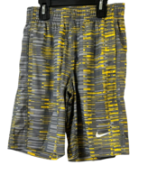 Nike Boy&#39;s Fly Dri-FIT Basketball Training Shorts, Yellow/Gray, XS - £15.00 GBP