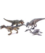 Jurassic World Park Dinosaur Indominus Rex T Rex Raptor Plesiosaur 12&quot; F... - $832.36 MXN