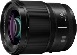 Panasonic Lumix S Series Camera Lens, 85Mm F1.8 L Mount, S85, Black - £508.94 GBP