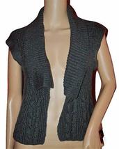 American Rag Women&#39;s Sausalito Sweater Vest with Shawl Collar (small, Blue Combo - £23.64 GBP