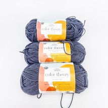 Lion Brand Two Of Wands Color Theory All Season Yarn Essential Spectrum Thunder - $28.01