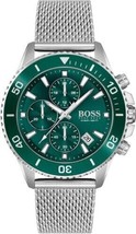 Hugo Boss Watch HB1513905 Admiral Green Dial Montre Homme Garantie 2 Ans Neuf - £101.10 GBP