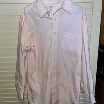 Brooks brothers, all cotton, long sleeve button down shirt, size 16 2/3 - £9.26 GBP