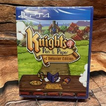 Knights of Pen and &amp; Paper +1 Deluxier Edition PS4 Sony PlayStation 4 Seaven - £37.40 GBP