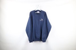 Vtg 90s Streetwear Mens Large Distressed Spell Out Wildlife Refuge Sweatshirt - £40.15 GBP