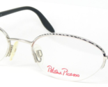 Paloma Picasso by METZLER 8364 812 SILVER EYEGLASSES w/ Crystals 50-19-1... - $136.62 CAD