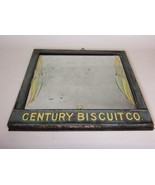 RARE - VINTAGE CENTURY BISCUIT CO ADVERTISING MIRROR SIGN - £116.85 GBP