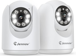 2K Pan Tilt Indoor Home Security Cameras 2.4 GHz Pet Dog Camera WiFi Baby Camera - £63.54 GBP