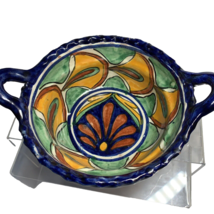 Mexico Art Pottery Artist Signed Onofre Mexico 10 Clay Studio Bowl 10&quot; Diameter - £18.96 GBP