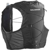 Salomon Active Skin 4 Running Hydration Pack with flasks, Black, M - £83.75 GBP