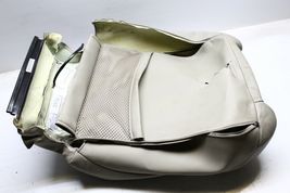 2003-2004 INFINITI G35 COUPE FRONT RIGHT PASSENGER UPPER SEAT COVER TAN P5277 image 9