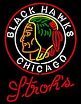 Strohs Commemorative 1938 Chicago Blackhawks Neon Sign - $699.00